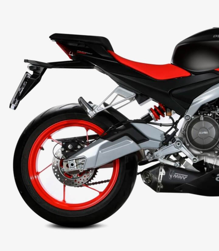 MIVV Delta Race Exhaust Black for Aprilia RS / Tuono 660 (20-25) A.014.LDRB