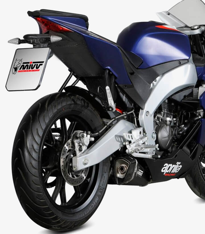 Escape MIVV Delta Race Negro para Aprilia RS 125 (21-24) A.018.LDRB