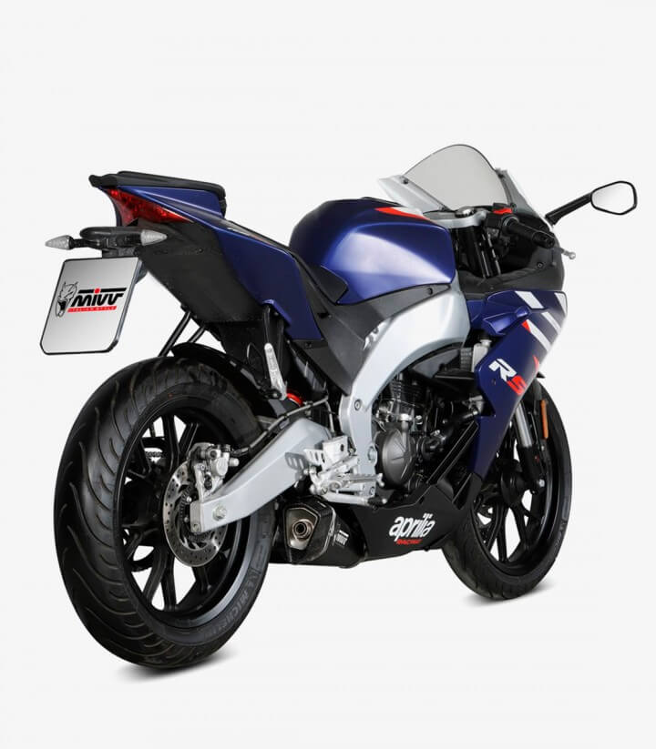 MIVV Delta Race Exhaust Black for Aprilia RS 125 (21-24) A.018.LDRB