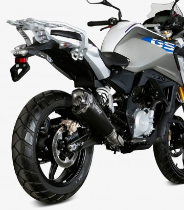 MIVV Delta Race Auspuff Schwarz für BMW G 310 GS (17-24) B.035.LDRB