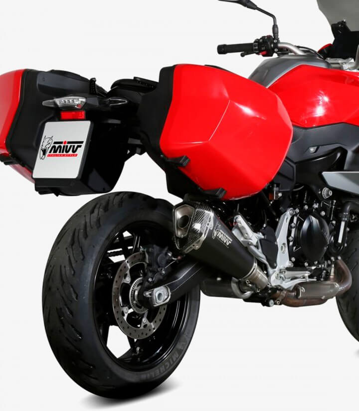 MIVV Delta Race Auspuff Schwarz für BMW F 900 XR (20-26) B.037.LDRB