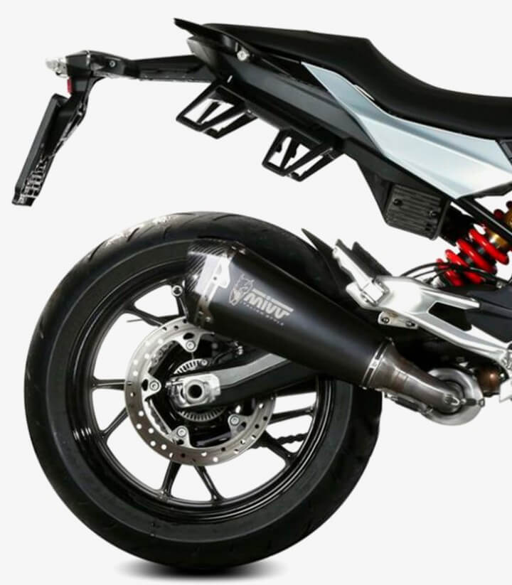 MIVV Delta Race Auspuff Schwarz für BMW F 900 R (20-26) B.038.LDRB