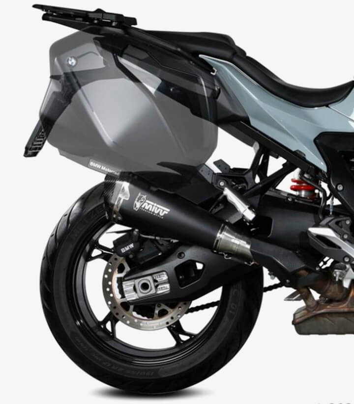 MIVV Delta Race Auspuff Schwarz für BMW S 1000 XR (20-25) B.039.LDRB