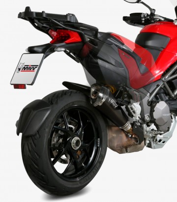 MIVV Delta Race Auspuff Schwarz für Ducati Multistrada 1200 (15-17) / 1260 (18-20) D.034.LDRB