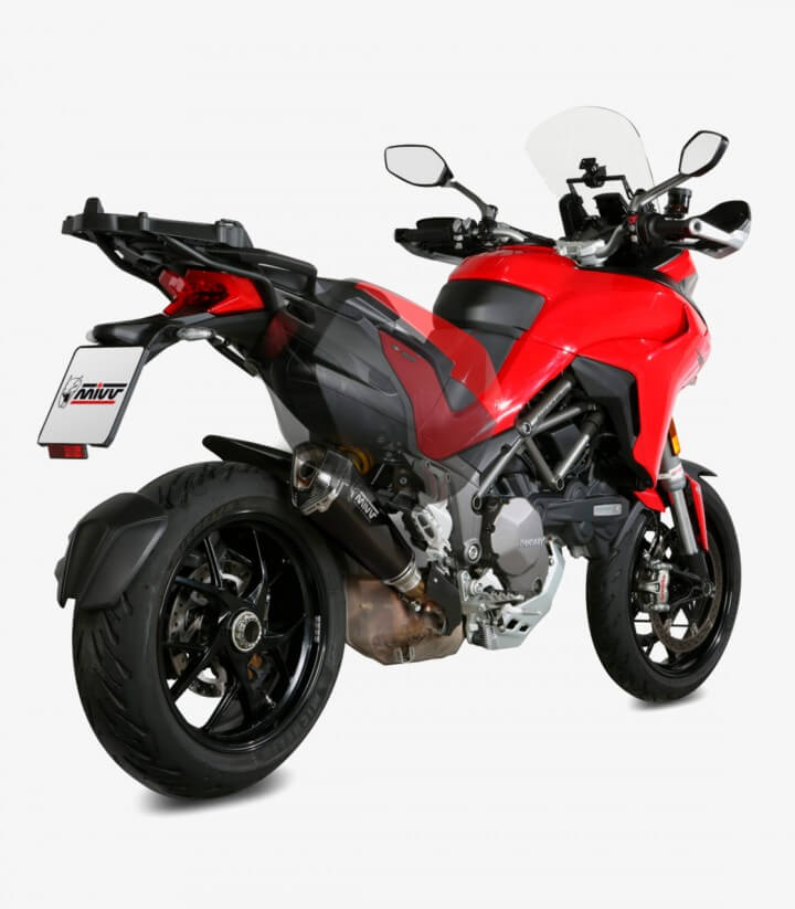 MIVV Delta Race Auspuff Schwarz für Ducati Multistrada 1200 (15-17) / 1260 (18-20) D.034.LDRB