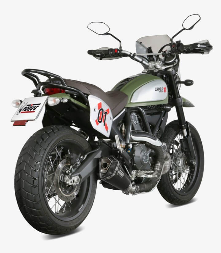 Escape MIVV Delta Race Negro para Ducati Scrambler (15-20) D.035.LDRB