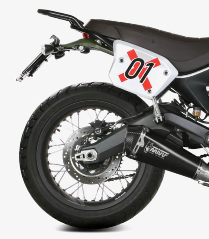 Escape MIVV Delta Race Negro para Ducati Scrambler (15-20) D.035.LDRB