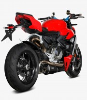 MIVV Delta Race Exhaust Black for Ducati Panigale V2 (20-25) D.046.LDRB