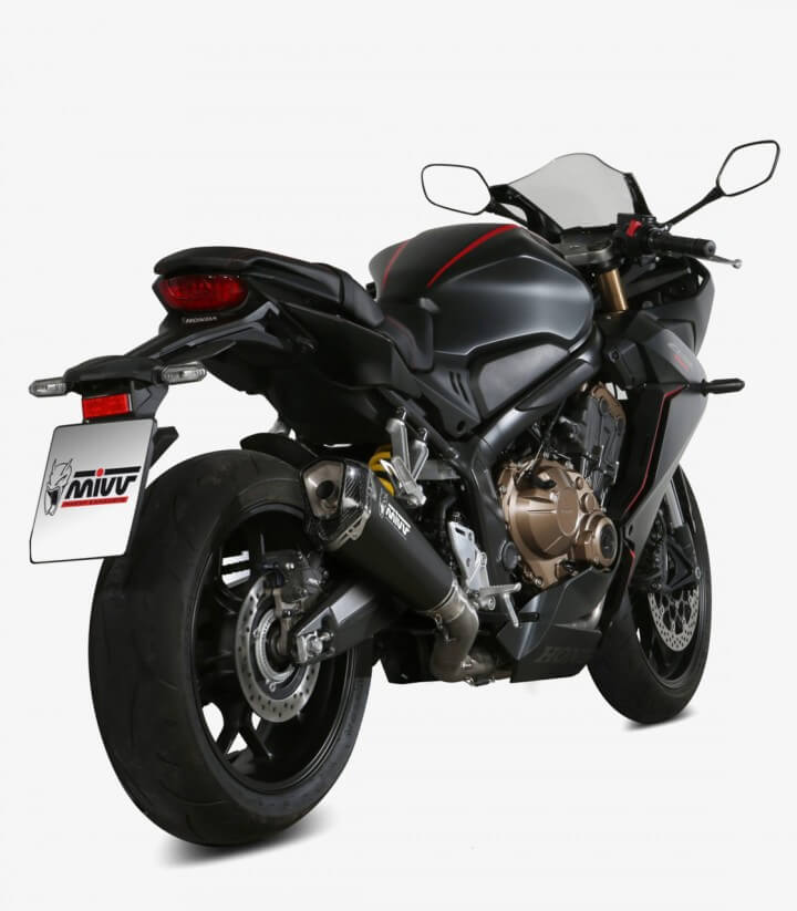 Escape MIVV Delta Race Negro para Honda CB/R 650 R (19-23) H.072.LDRB