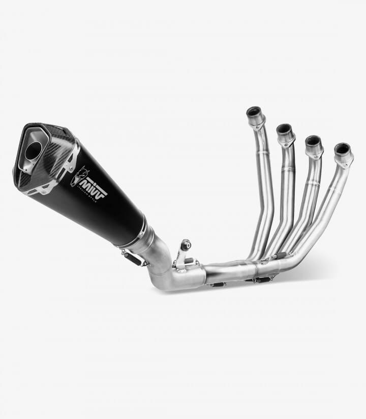 MIVV Delta Race Auspuff Schwarz für Honda CB650R (19-23), CBR650R (19-23) H.072.LDRB