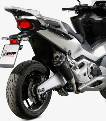 MIVV Delta Race Auspuff Schwarz für Honda Forza 750 (21-26) H.080.LDRB