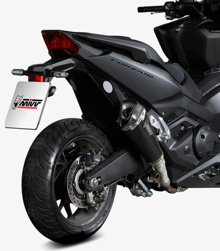 Escape MIVV Delta Race Negro para Honda Forza 750 (21-25) H.080.LDRB
