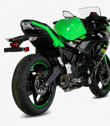 MIVV Delta Race Auspuff Schwarz für Kawasaki Ninja 650, Vulcan S, Z 650 (17-23) K.044.LDRB