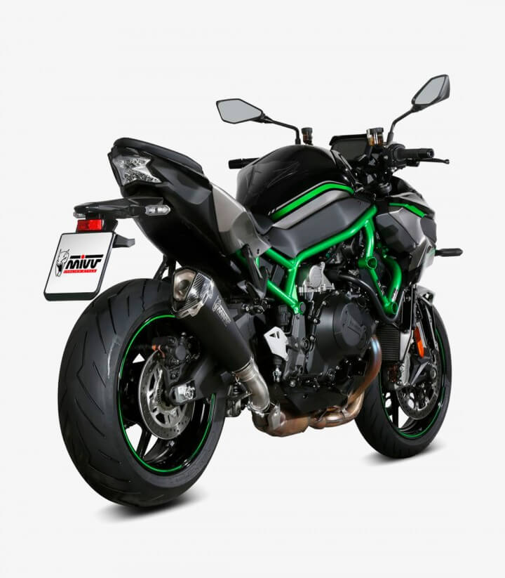 MIVV Delta Race Auspuff Schwarz für Kawasaki Ninja H2 (24), Z H2 (20-24) K.053.LDRB