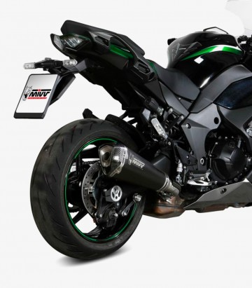 MIVV Delta Race Auspuff Schwarz für Kawasaki Ninja 1000SX (20-25), Z 1000 SX (24) K.054.LDRB