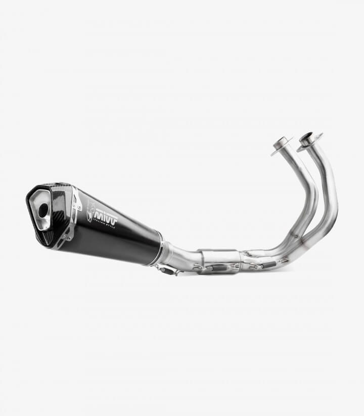 MIVV Delta Race Auspuff Schwarz für Kawasaki Ninja 650 (24-26), Vulcan S (24-25), Z 650 (24-26) K.057.LDRB
