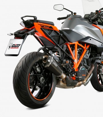 MIVV Delta Race Auspuff Schwarz für KTM 1290 Super Duke GT (16-24) KT.018.LDRB
