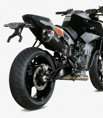 MIVV Delta Race Auspuff Schwarz für KTM 790 Duke (18-26), 890 Duke (20-25) KT.020.LDRB