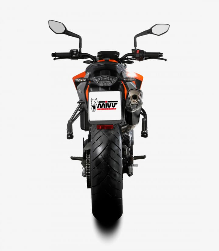 MIVV Delta Race Exhaust Black for KTM 790 / 890 Duke (18-25) KT.020.LDRB