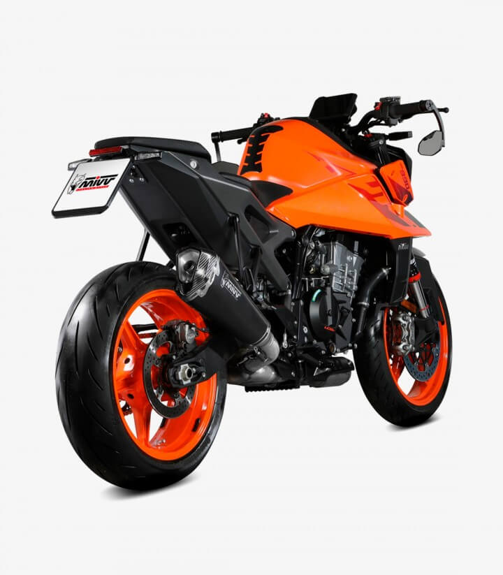 MIVV Delta Race Exhaust Black for KTM 990 Duke (24-25) KT.032.LDRB