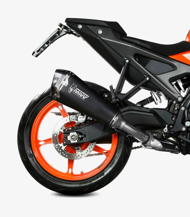 MIVV Delta Race Auspuff Schwarz für KTM 990 Duke (24-26) KT.032.LDRB