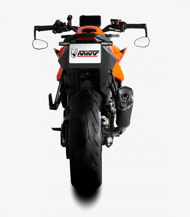 MIVV Delta Race Auspuff Schwarz für KTM 990 Duke (24-26) KT.032.LDRB