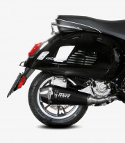 Escape MIVV Delta Race Negro para Piaggio Beverly / Vespa GTS / GTV 300 (21-25) P.009.LDRB