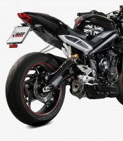 Escape MIVV Delta Race Negro para Triumph Street Triple 660 / 765 (17-25) T.019.LDRB