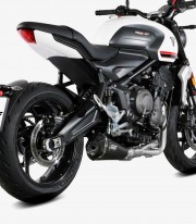 Escape MIVV Delta Race Negro para Triumph Trident 660 / Tiger 660 Sport (21-25) T.022.LDRB