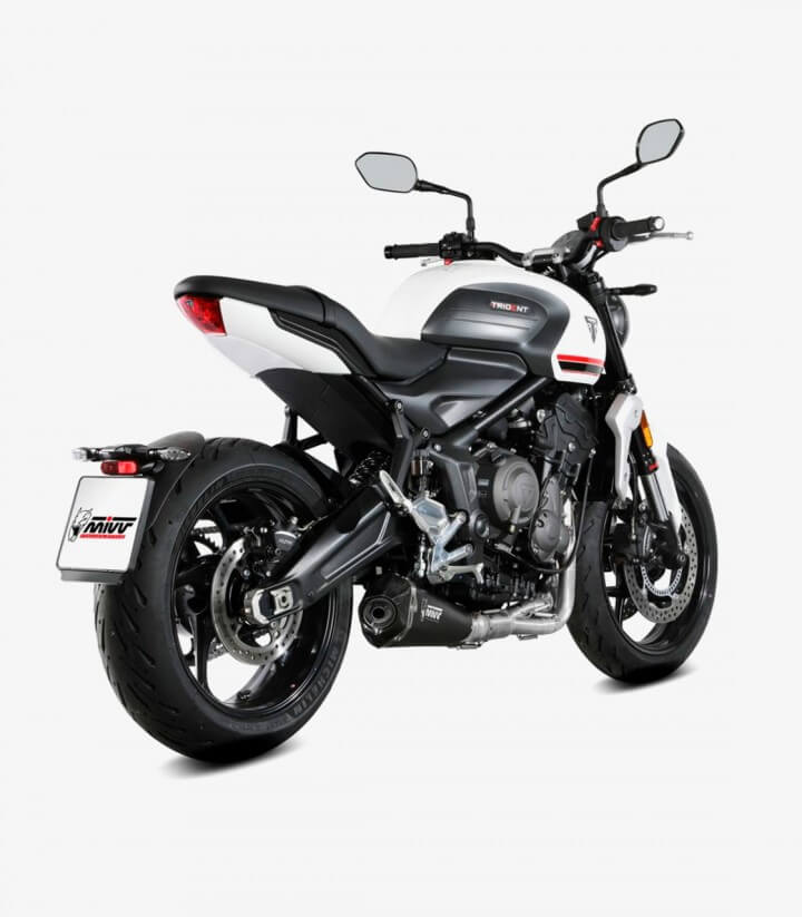 Escape MIVV Delta Race Negro para Triumph Trident 660 / Tiger 660 Sport (21-25) T.022.LDRB