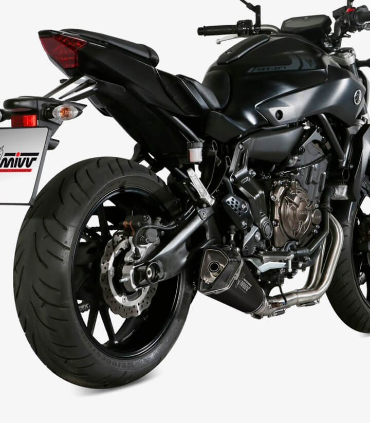 Escape MIVV Delta Race Negro para Yamaha MT 07 / FZ 07 (14-20) Y.044.LDRB