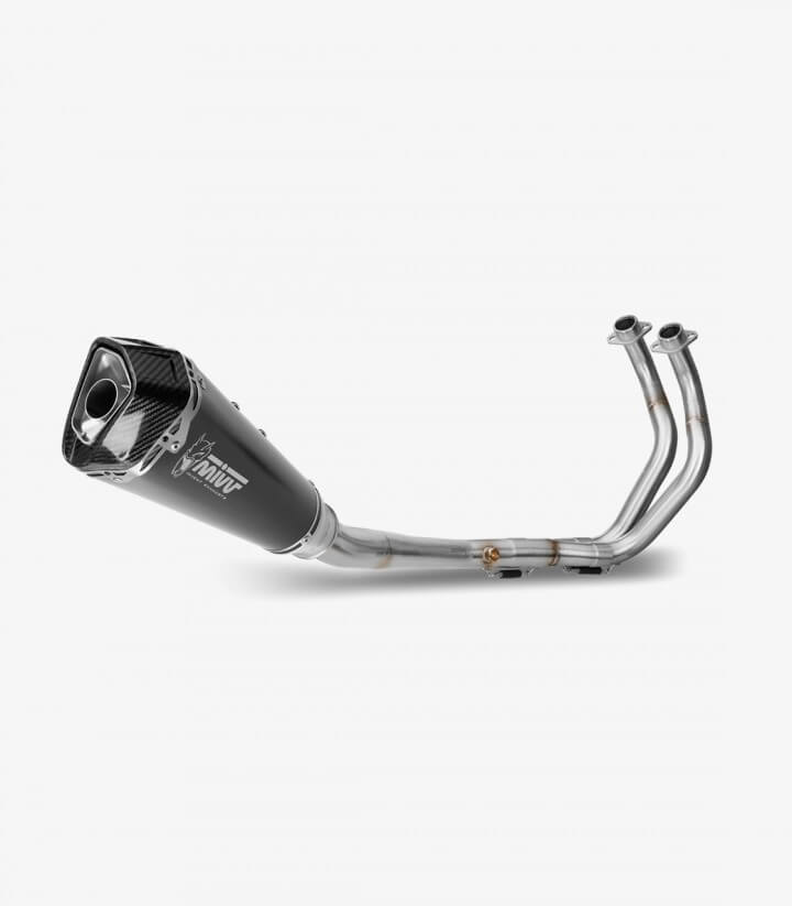 MIVV Delta Race Exhaust Black for Yamaha MT 07 / FZ 07 (14-25) Y.045.LDRB