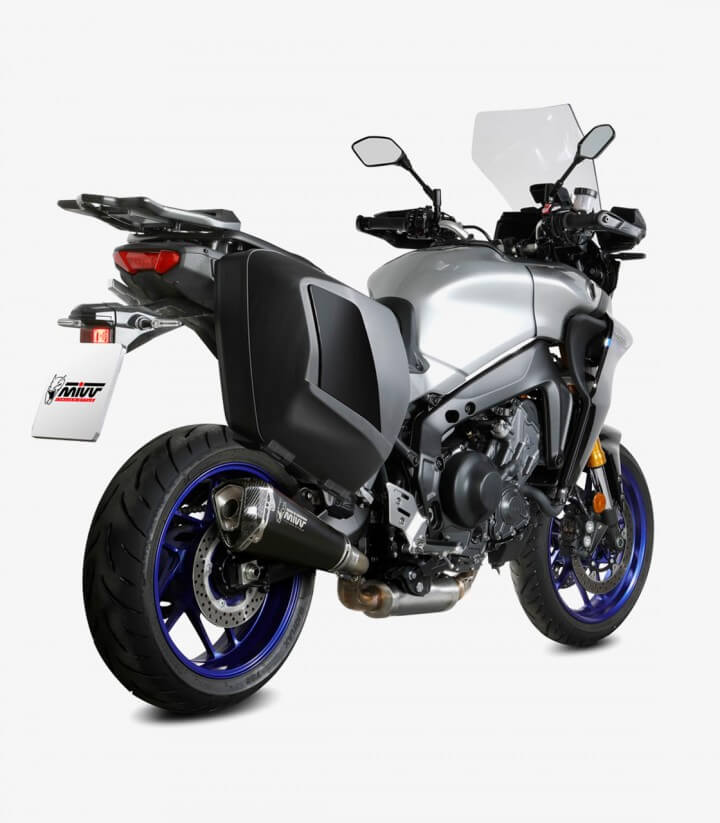MIVV Delta Race Auspuff Schwarz für Yamaha Tracer 900 (21-24) Y.069.LDRB