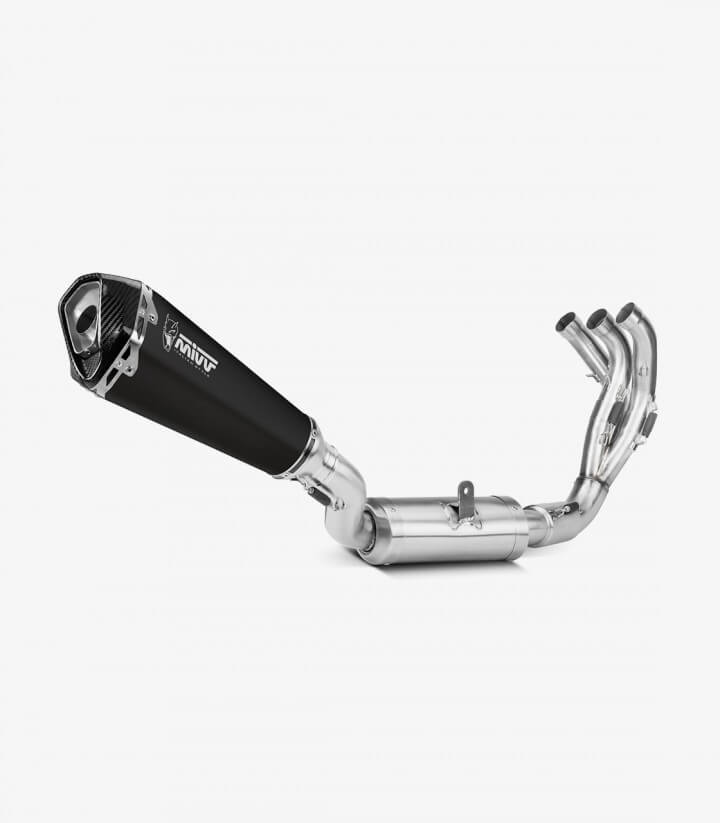 MIVV Delta Race Auspuff Schwarz für Yamaha Tracer 900 (21-24) Y.069.LDRB