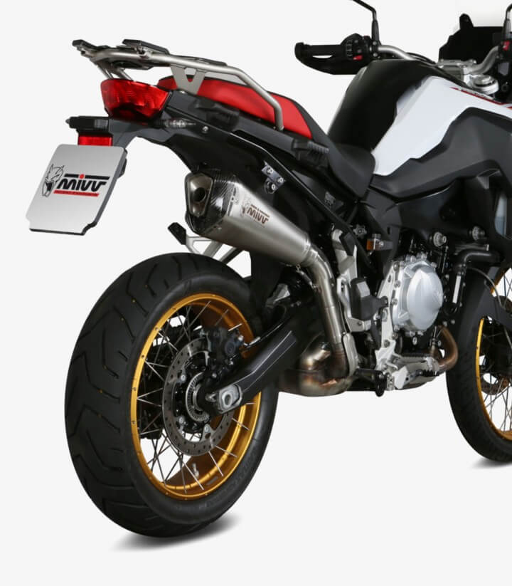MIVV Delta Race Auspuff Stahl für BMW F 750 GS (18-24), F 850 GS (18-24) B.033.LDRX