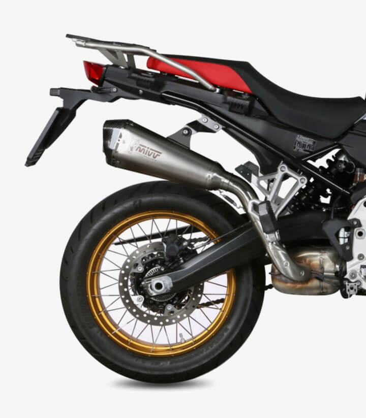 MIVV Delta Race Exhaust Stainless steel for BMW F 750 / 850 GS (18-24) B.033.LDRX