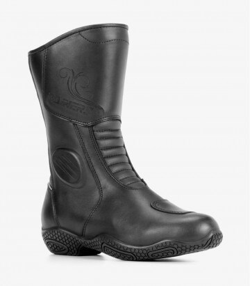 Rainers Candy black women motorcycle boots
