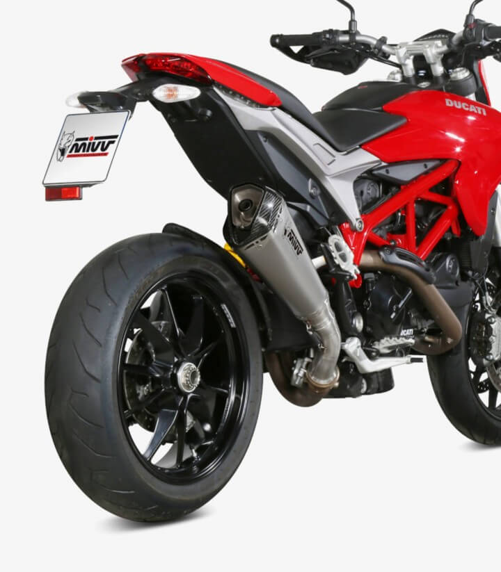 MIVV Delta Race Auspuff Stahl für Ducati Hypermotard 939 (16-18) D.043.LDRX