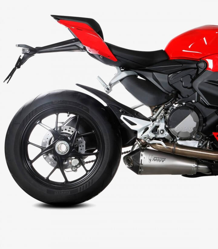 MIVV Delta Race Auspuff Stahl für Ducati Panigale V2 (20-24), Streetfighter V2 (22-24) D.046.LDRX