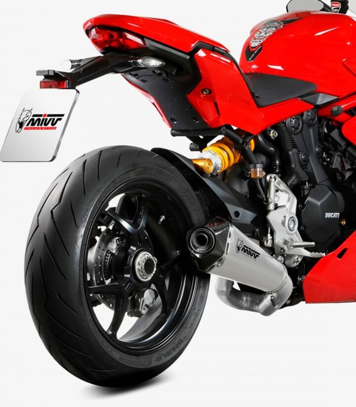 Escape MIVV Delta Race Acero para Ducati Panigale V4 R, Supersport 950 / S (21-25) D.054.LDRX