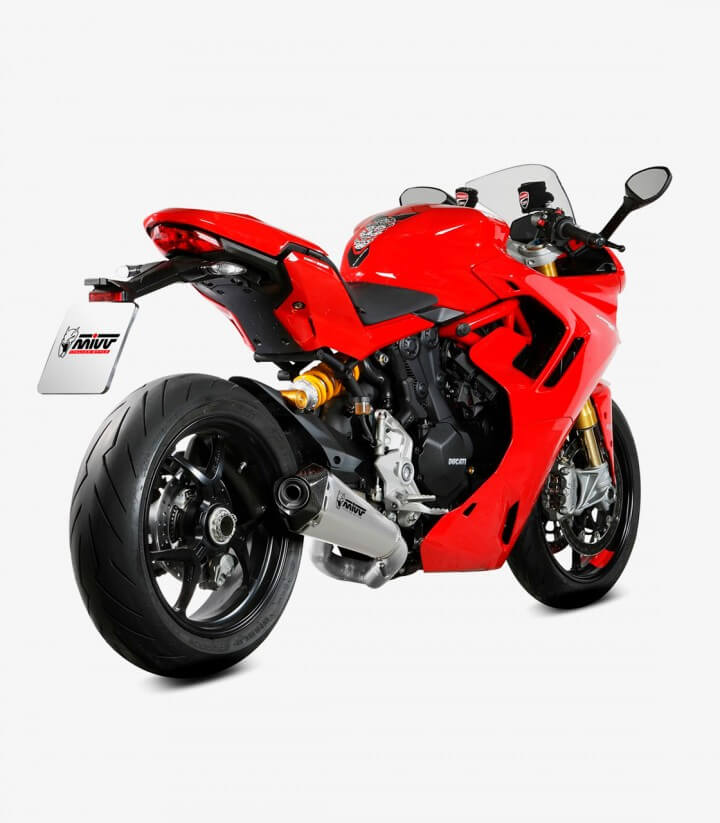 MIVV Delta Race Auspuff Stahl für Ducati Panigale V4 R (24-25), Supersport 950 (21-25) D.054.LDRX