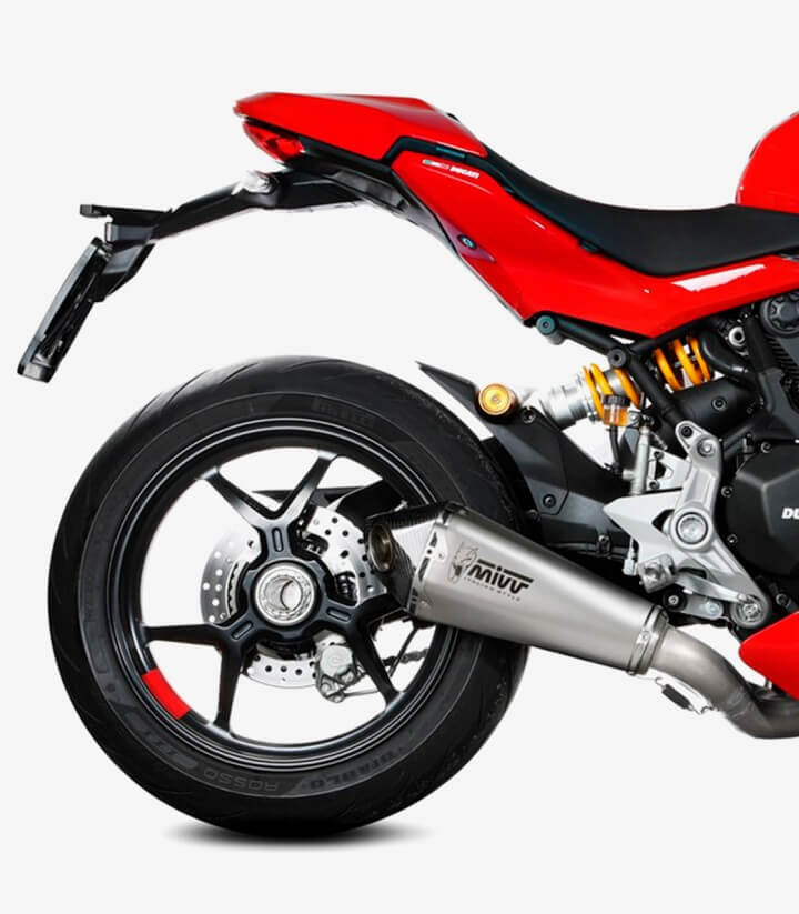 MIVV Delta Race Auspuff Stahl für Ducati Panigale V4 R (24-25), Supersport 950 (21-25) D.054.LDRX