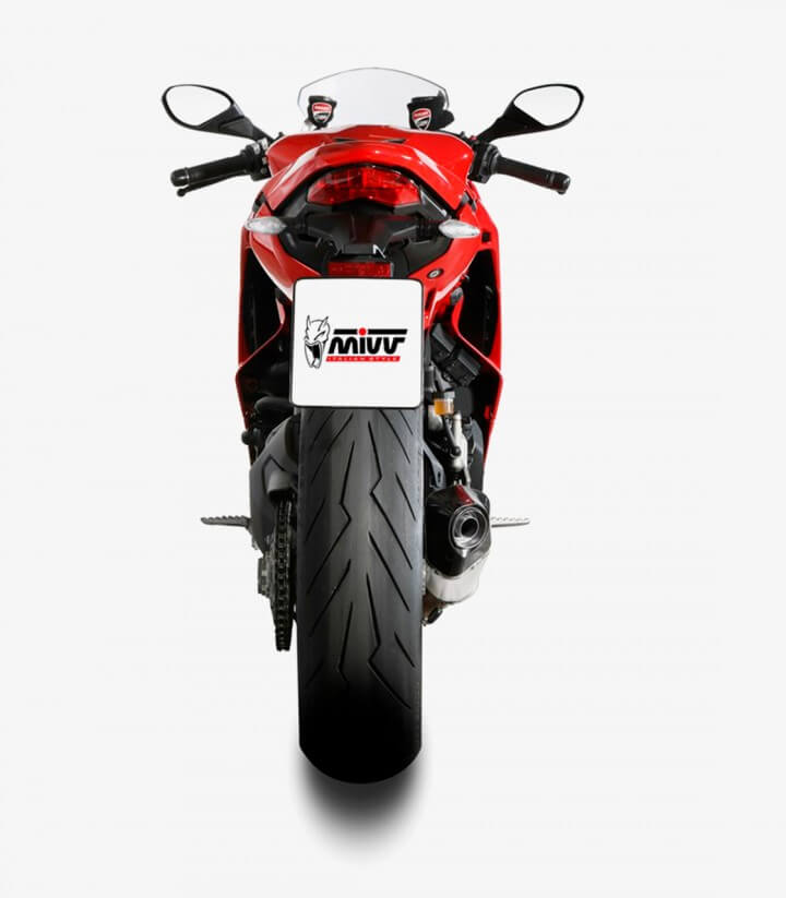 MIVV Delta Race Auspuff Stahl für Ducati Panigale V4 R (24-25), Supersport 950 (21-25) D.054.LDRX