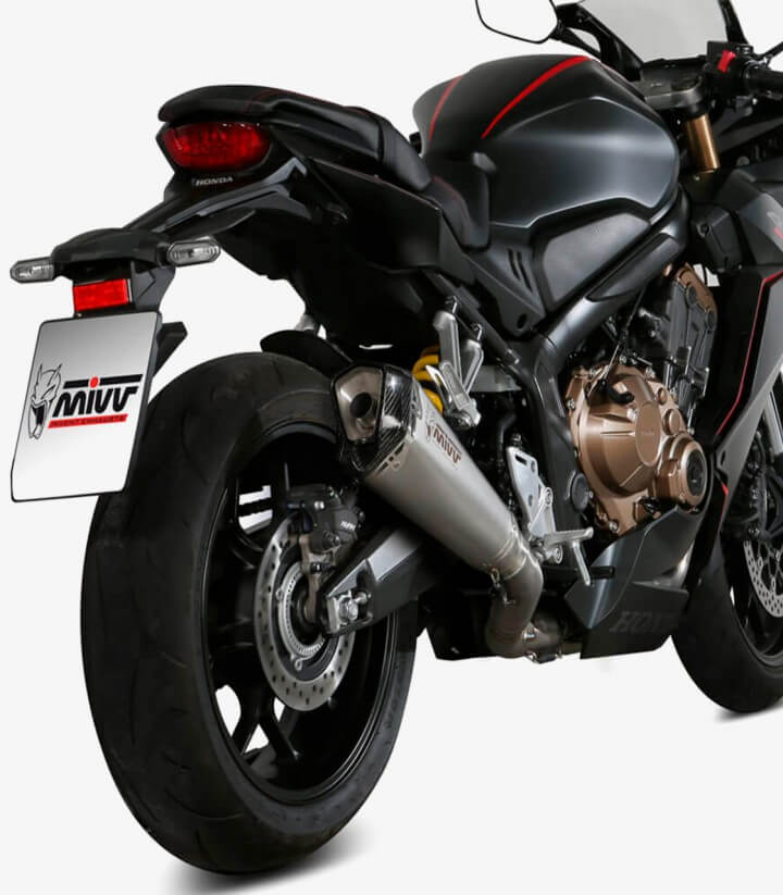 Escape MIVV Delta Race Acero para Honda CB/R 650 R (19-23) H.072.LDRX