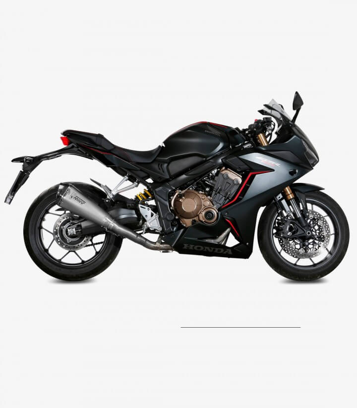 MIVV Delta Race Exhaust Stainless steel for Honda CB/R 650 R (19-23) H.072.LDRX