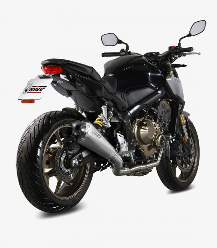 MIVV Delta Race Exhaust Stainless steel for Honda CB/R 650 R (19-23) H.072.LDRX