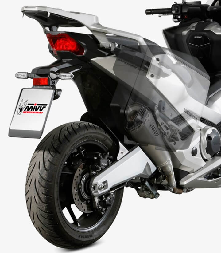 Escape MIVV Delta Race Acero para Honda Forza 750 (21-25) H.080.LDRX