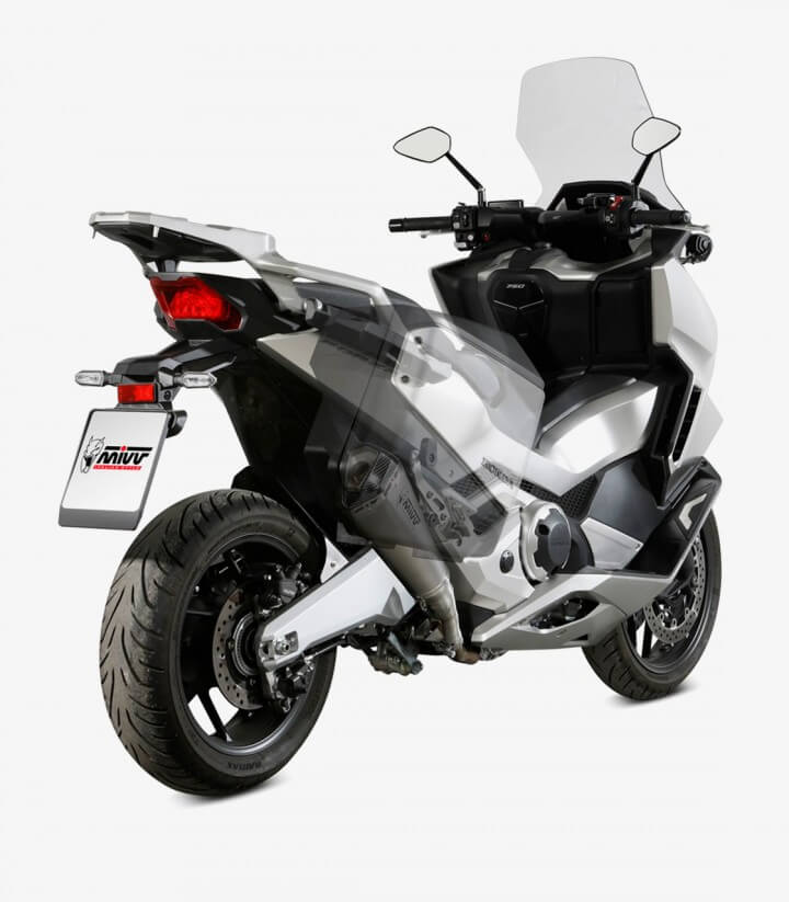 MIVV Delta Race Auspuff Stahl für Honda Forza 750 (21-26) H.080.LDRX