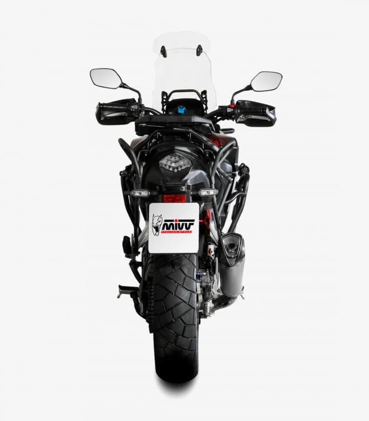 MIVV Delta Race Auspuff Stahl für Honda CB 500 F (21-23), CB 500 X (21-25) H.084.LDRX