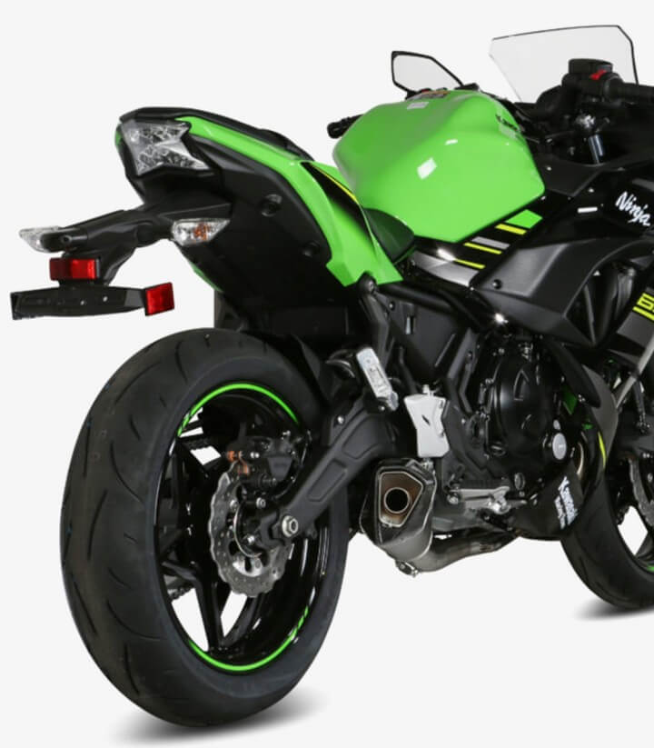 MIVV Delta Race Auspuff Stahl für Kawasaki Ninja 650, Vulcan S, Z 650 (17-23) K.044.LDRX